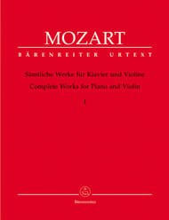 COMPLETE WORKS FOR PIANO AND VIOLIN #1 cover Thumbnail